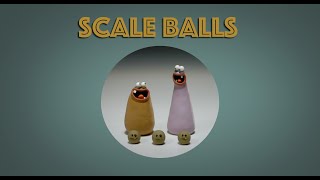 PURPLE & BROWN - SCALE BALLS #animation #purpleandbrown #waaber