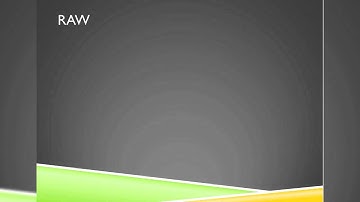 Теория: Форматы изображений, JPEG, PSD, TIFF, RAW.