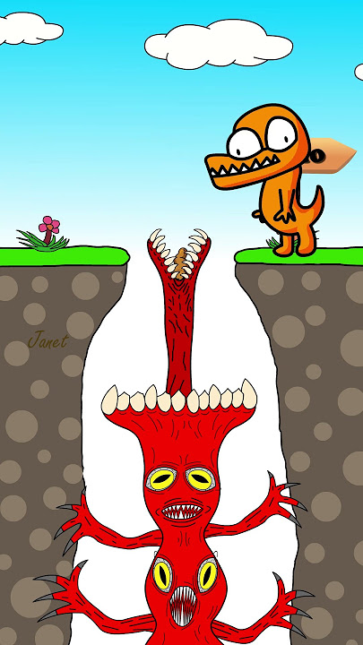 Top 3 Blue Outwitted The Beast #10 | Funny animation🤣🤣🤣 #shorts #cartoon #tiktok