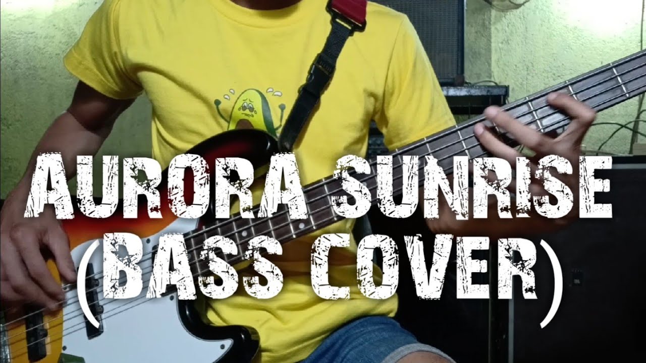 Franco - Aurora sunrise (bass cover + tabs in description)