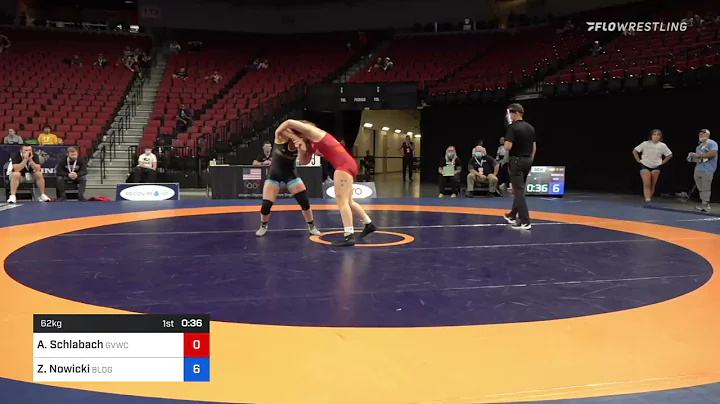 62 Kg Consi 8 #2 - Andrea Schlabach, Grand View Wr...