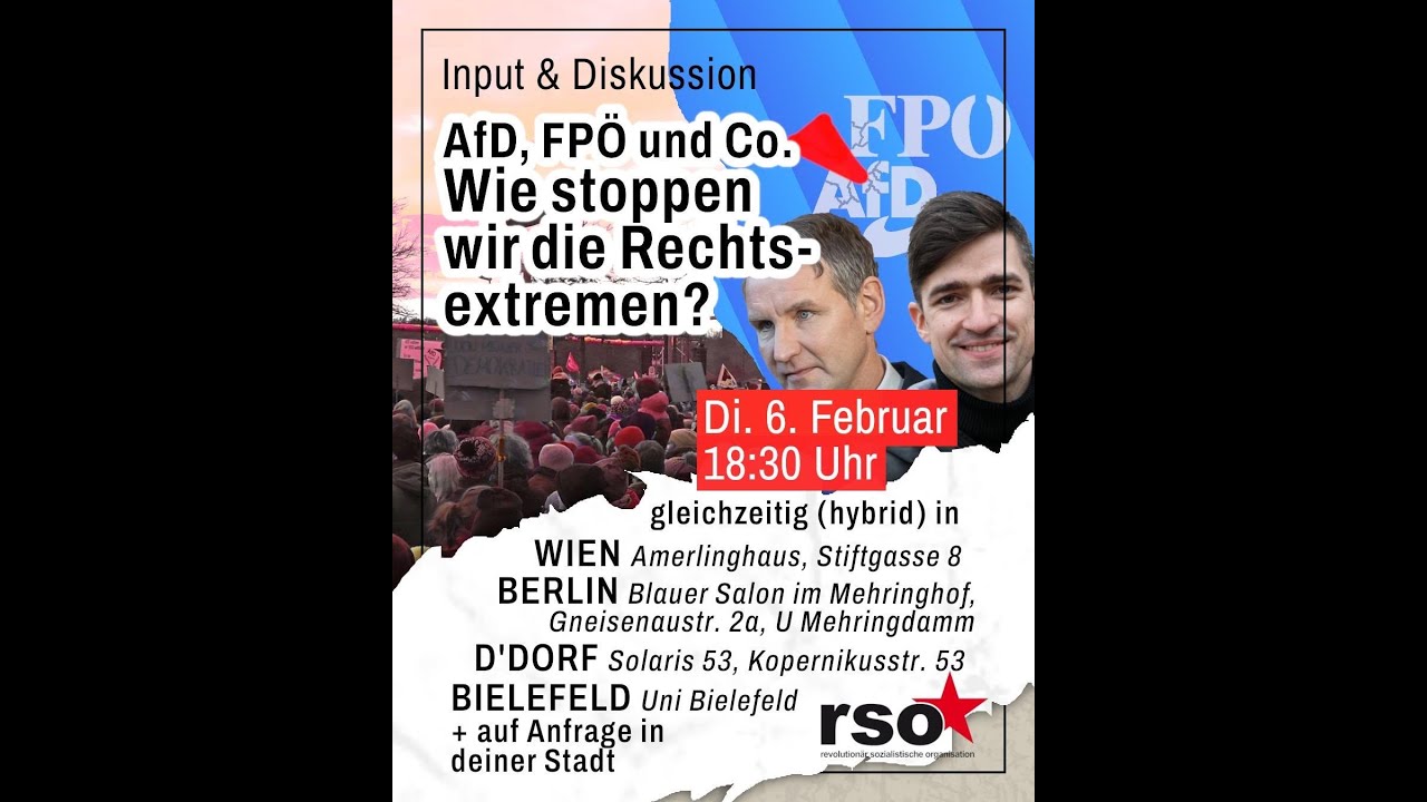 AfD, FPÖ und Co. - Wie stoppen wir die Rechtsextremen? - YouTube