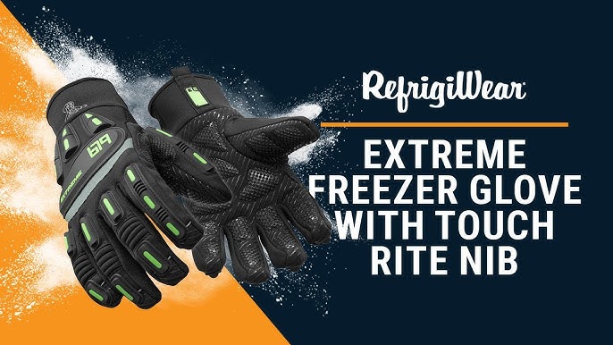 Epik Arctic Glove - Freezer Work Glove with Reinforced Grip in Black SM