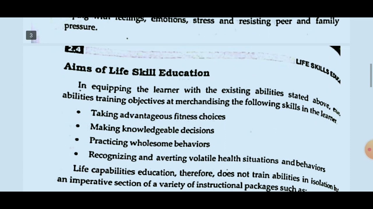 Life Skills Education Concept Need And Importance For Teacher life Life Skills Education Concept Need And Importance For Teacher life