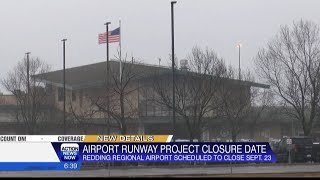 Redding City Council approves $28 million contract, Redding Regional Airport to shut down for a full