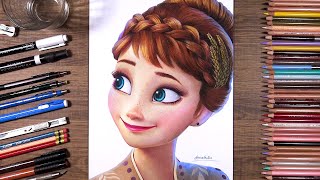 Drawing Frozen - Anna | drawholic