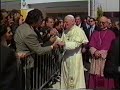 Papa Wojtyla in visita a Caltanissetta - (10-5-1993)