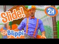 Blippi Visits an Indoor Playground (The Play Place) | 2 HOURS OF BLIPPI VIDEOS | Blippi Toys