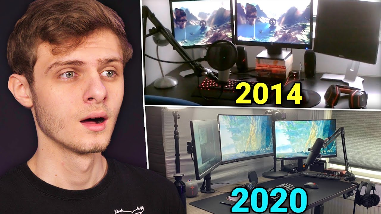 MIJN GAMING SETUP VAN 2014 VERGELEKEN MET 2020