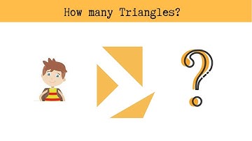 Many people get the triangle count wrong. Fun math 30 sec geometry problem - 1 || Puzzle Storm