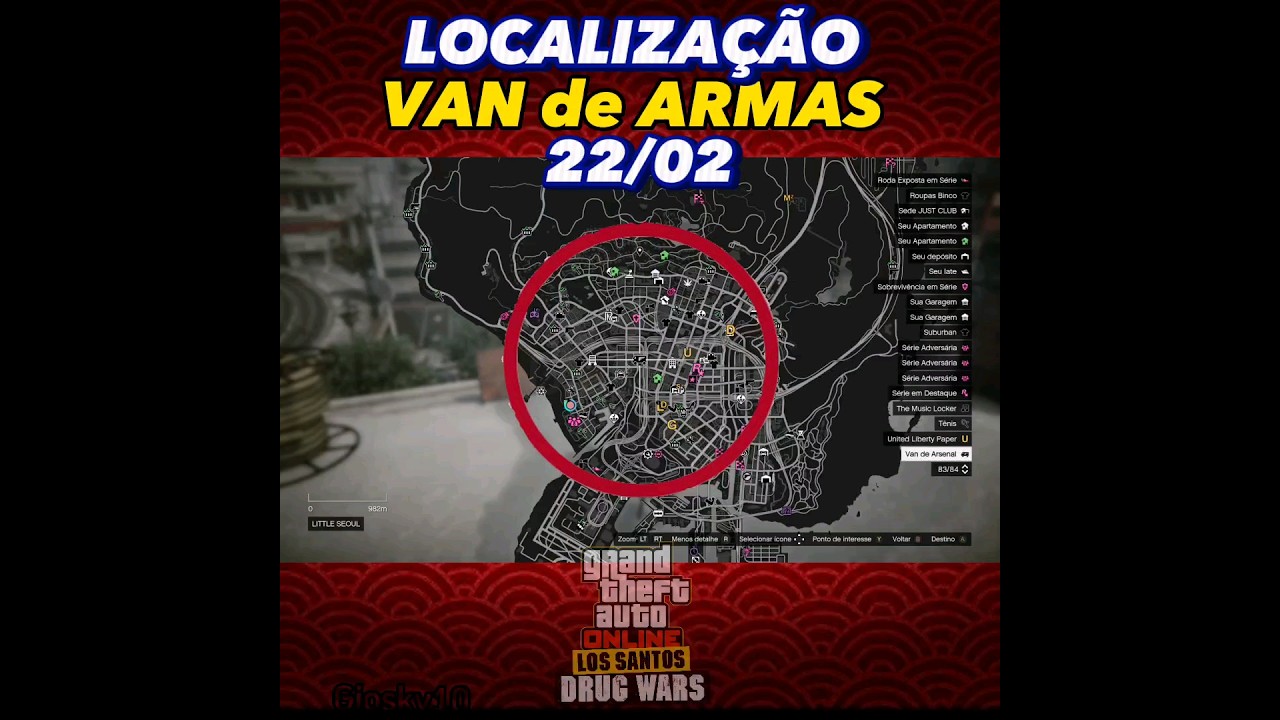 GTA 5 - LOCALIZAÇÃO DE TODAS AS ARMAS 