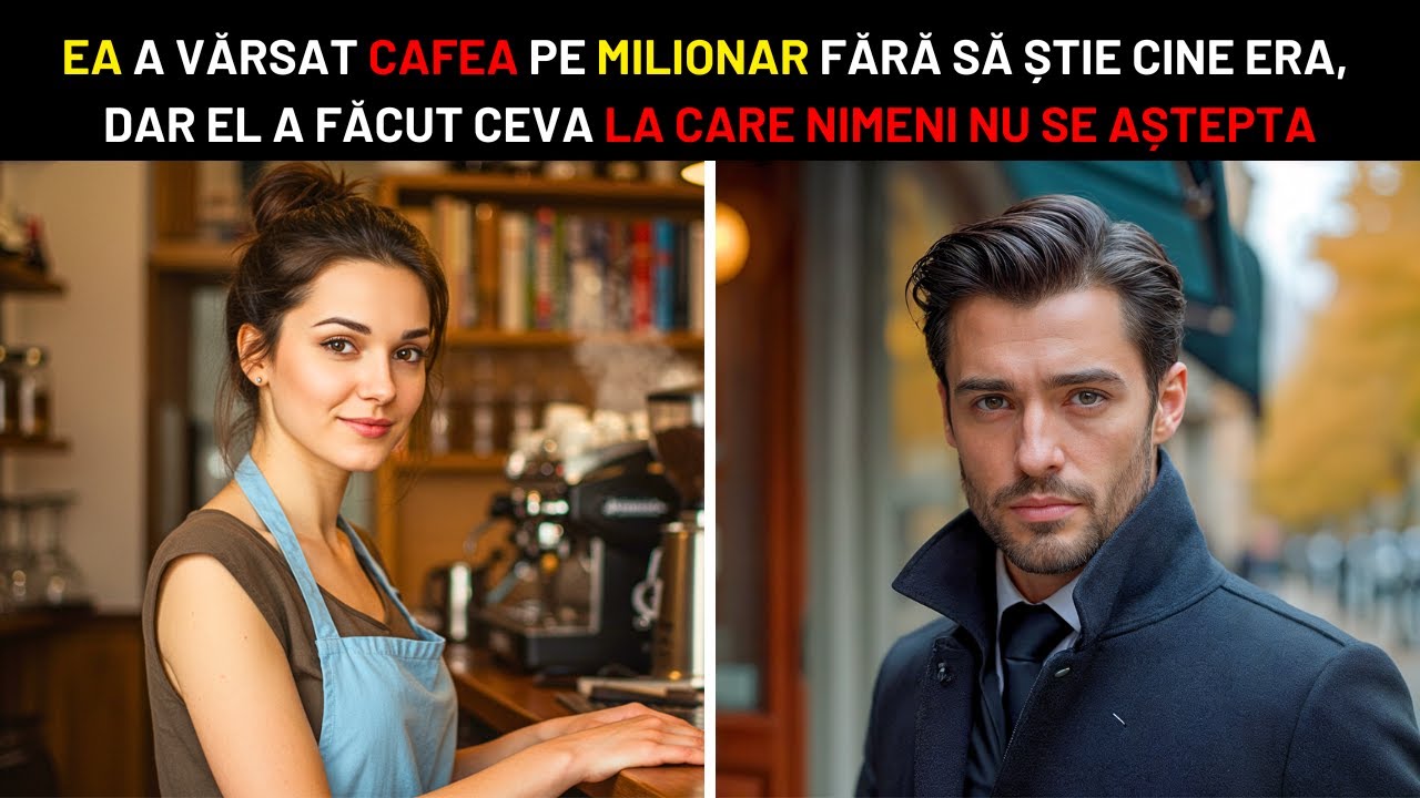 A VĂRSAT CAFEA PE MILIONAR FĂRĂ SĂ ȘTIE CINE ERA, DAR EL A FĂCUT CEVA CE NIMENI NU SE AȘTEPTA.