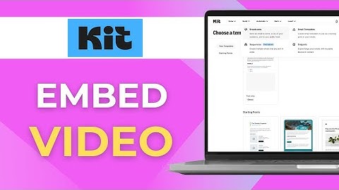 How To Embed Video In Email Convertkit Tutorial