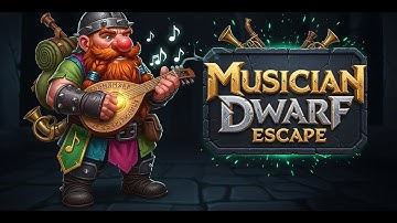 G4K Musician Dwarf Escape Game| Games4King Walkthrough