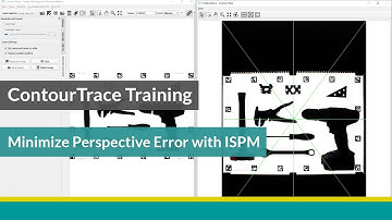 ContourTrace - Image Stitching with Position Markers, Minimize Perspective Error