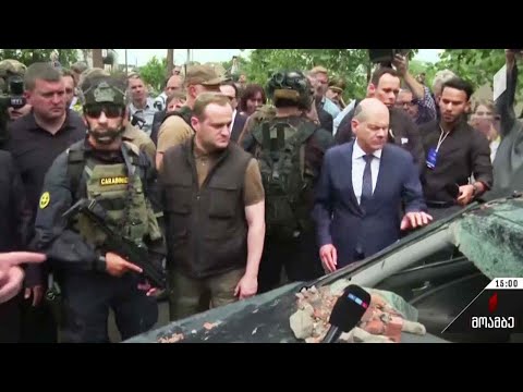 საფრანგეთის, გერმანიისა და იტალიის ლიდერები კიევში