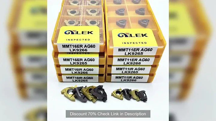 MMT 11ER 16ER 22ER AG60 Thread Turning Tool Carbide Insert Steel Processing CNC Metal Lathe Tool  Cu