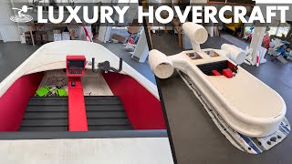 Our Hovercraft gets a CUSTOM luxury interior!