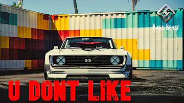 Lil Jon & Diplo - U Dont Like Me (Tommy Soprano & MATIV Remix)/ Bass Beast🔥