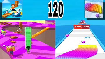 Shortcut Run VS Canvas Run: GameplayWalkthrough All Levels ( part 120)