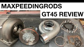 Maxpeedingrods GT45 review, disassembly and inspection. Hooray for cheap turbos!