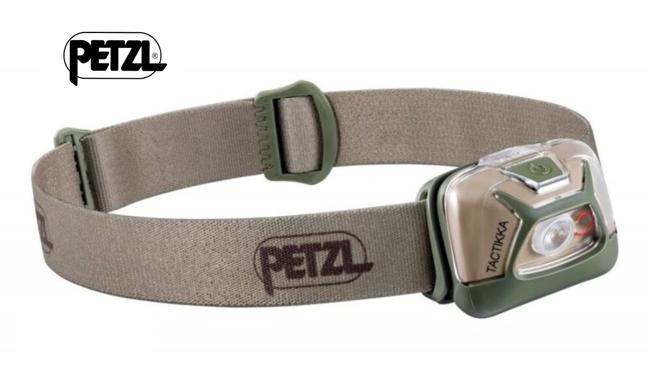Обзор налобного фонаря  : Petzl Tactikka 300lum.