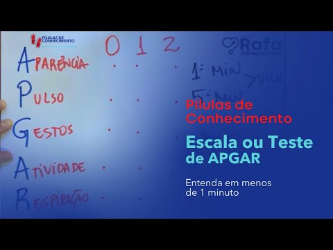 Escala de APGAR 👶🏻 - Entenda em menos de 1 Minuto - Pílula de Conhecimento 🔴