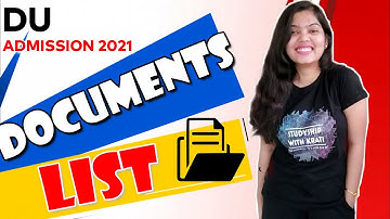 DU ADMISSION DOCUMENT LIST | STUDYSHIP WITH KRATI 2