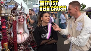 Wer ist dein CRUSH? | Gamescom Köln | TomSprm