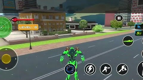 Flying Dragon Robot Car Formula Transformer Games || Level 8 - Android Gameplay