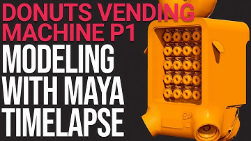 Donuts Vending Machine P1. Base Model - Timelapse