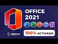 📣 Microsoft Office 2021✅ | 👍100% activado de manera legal  🆗