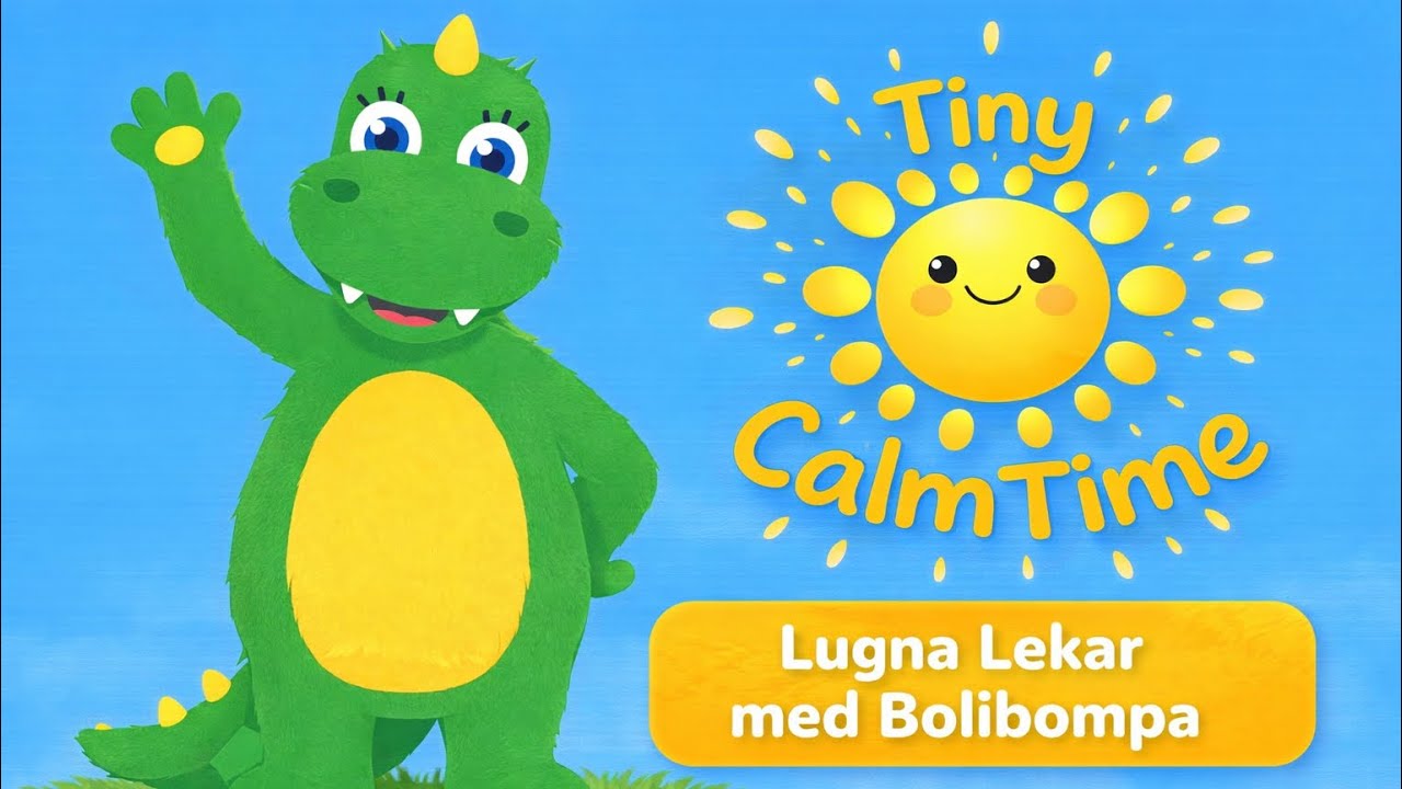 Tiny Calm Time ☀️ Lugna Lekar med Bolibompa - Sommarskuggan är med!