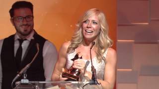 Video thumbnail of "Ellie Holcomb wins New Artist of the Year"