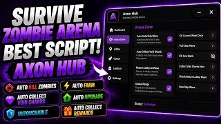 🧟 Survive Zombie Arena BEST Script! AUTO KILL ZOMBIES + UNTOUCHABLE + AUTO FARM! 🔥