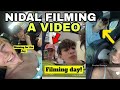 Nidal wonder is now filming a youtube after meeting salish matter again  with proof