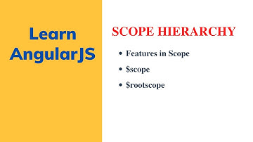 AngularJS Scope Hierarchy