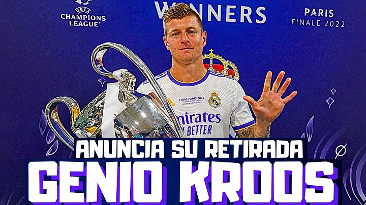 KROOS ANUNCIA SU RETIRADA TRAS LA EUROCOPA