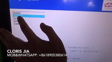 Common rail test bench CRS960 system inner setting speed control setting