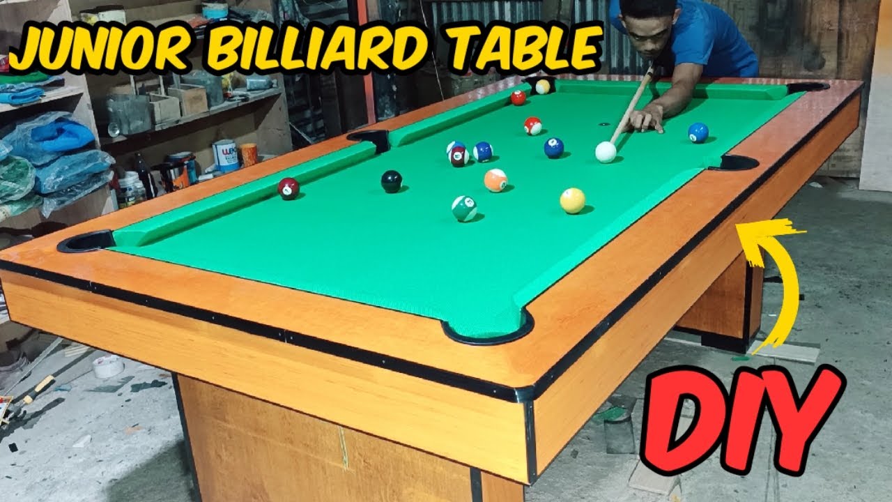HOW TO MAKE BILLIARD TABLE PART 1 YouTube