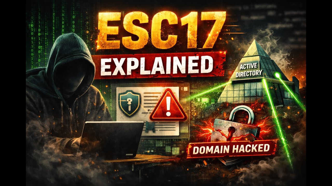 ESC17 - New Active Directory Certificate Attack - YouTube