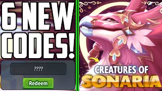 ⚠️NEW🎁 CREATURES OF SONARIA CODES 2023 NOVEMBER, CREATURES OF SONARIA  CODES