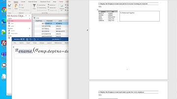 Exercise 3 - Cartesian Product and Join