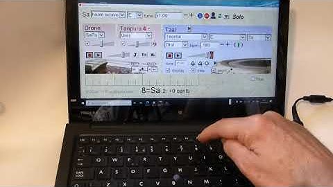 "Recording" Major and Minor tanpura sequences with RiyazStudio