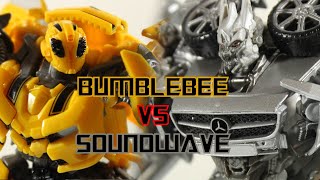 Bumblebee VS Soundwave - Transformers Stop-Motion Battle