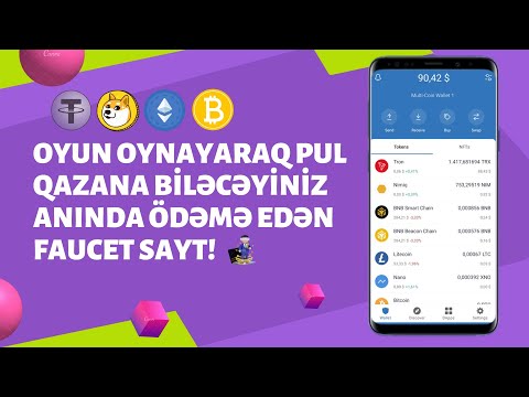 ÖDƏMƏ SÜBUTLU YENİ FAUCET SAYTI! AYLIQ QAZANC 40 AZN / İnternetdən pul qazanmaq