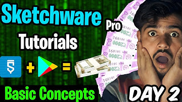 Sketchware Tutorials = Sketchware App Making Basics Concepts #sketchwaretutorials