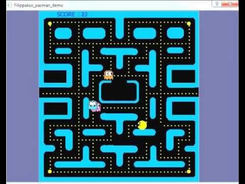 Pacman-game on QT by Filippakoc source code download - YouTube