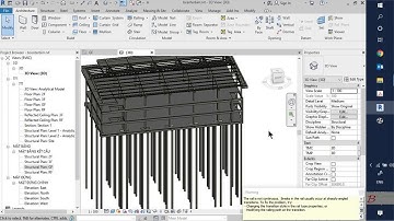 Revit Structure- Bài 22 : Vẽ cầu thang trong Revit