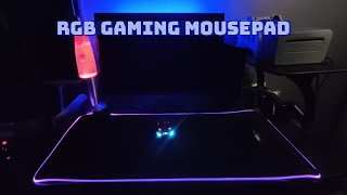 Rgb Gaming Mouse Pad Xl Unboxing